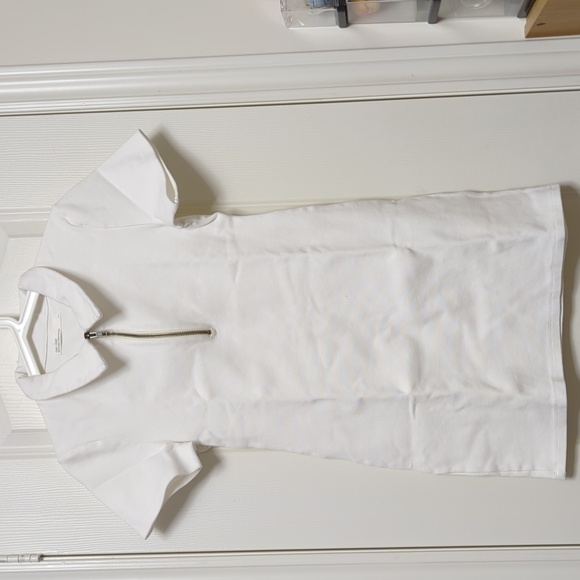 Oak + Fort White collared mini dress - Picture 1 of 1